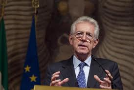 Monti: niente crescita fino al 2013