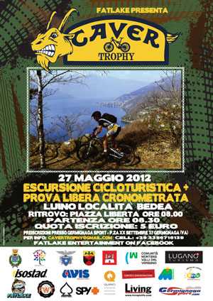 Caver Trophy 2012: il 27 maggio in mountain bike sulle 'strade delle capre' del Lago Maggiore