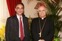 L'incontro tra Sergio Abramo e l'arcivescovo metropolita di Catanzaro-Squillace