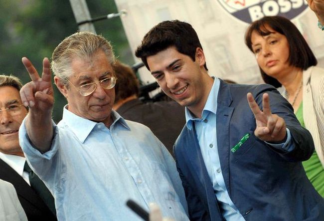 Lega, Via anche Renzo, il figlio del Senatur