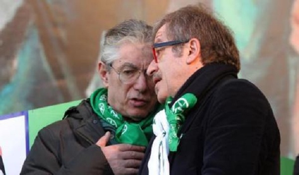 Botta e risposta tra Bossi e Maroni. Il Senatur: pulizia in atto. Maroni: stop cerchi magici