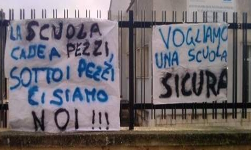 La scuola a Catania? Inagibile