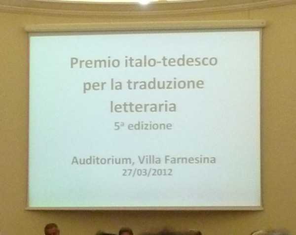Premio Italo-Tedesco per la traduzione letteraria