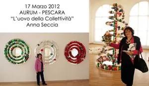 L'Arte collaborativa di Anna Seccia per i 150 anni dell'unità d'Italia