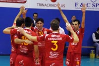 B2M - girone I - Callipo Vibo Valentia-Pallavolo Messina 2-3