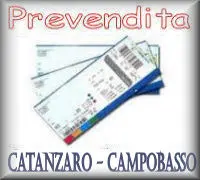 Calcio 33°giornata prevendite Catanzaro Campobasso