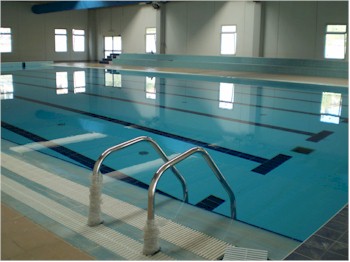 Posa della prima pietra per la piscina di Tarquinia