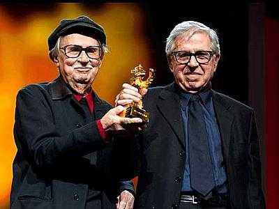 I fratelli Taviani vincono l'Orso d'oro al Festival cinematografico di Berlino