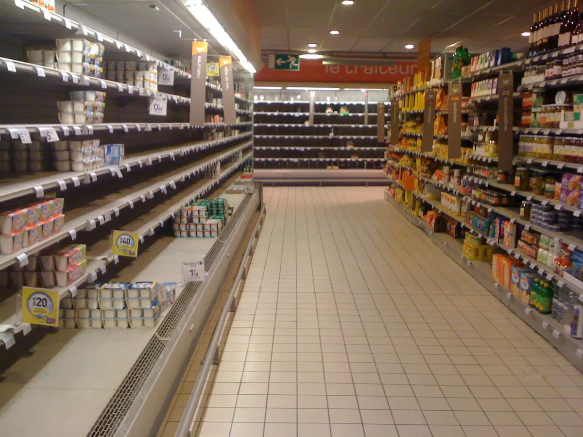 Maltempo, per Coldiretti rischio scaffali vuoti