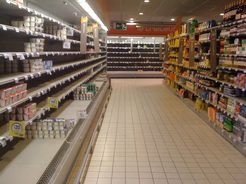 Maltempo, per Coldiretti rischio scaffali vuoti