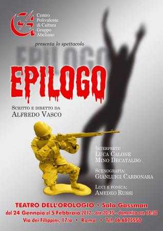 Epilogo, l'amore omosessuale in scena al Teatro dell'Orologio