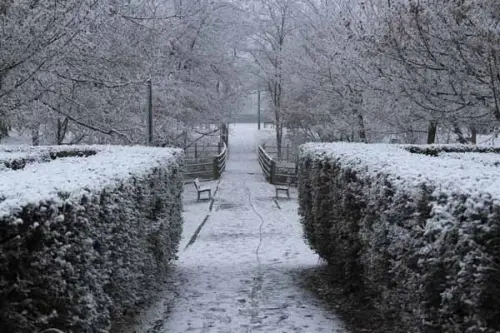 Pianura Padana imbiancata dalla neve chimica