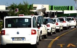 Tassisti romani in sciopero