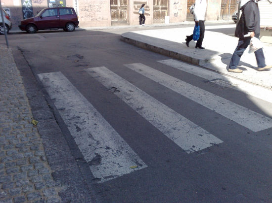 Multe anche per i pedoni
