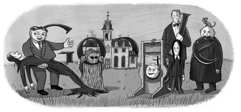 Google celebra Charles Addams