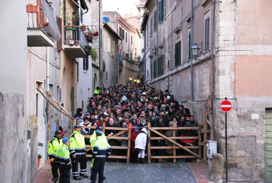 Più di 3500 gli spettatori per la prima del Presepe Vivente di Tarquinia