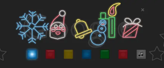 Gli auguri di Google per Natale