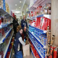 Sequestro luci di Natale in negozio cinese