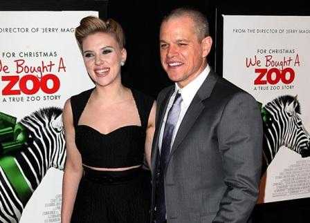 Matt Damon, Scarlett Johansson e Sigur Ros nello "zoo" di Cameron Crowe