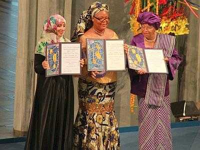 Oslo, Nobel per la Pace assegnato a tre donne