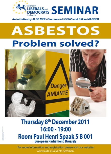 Amianto e tutela di lavoratori: Parlamento Europeo di Bruxelles