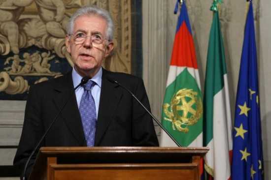 Giuramento sottosegretari. Monti smentisce accuse di conflitto interesse, al servizio dell'Italia