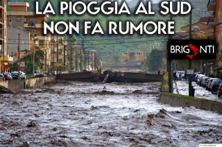 La pioggia al sud non fa rumore: si indigna il web