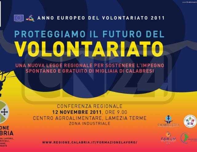 Anno Europeo 2011 Volontariato: lusinghiero il consuntivo della conferenza regionale calabrese