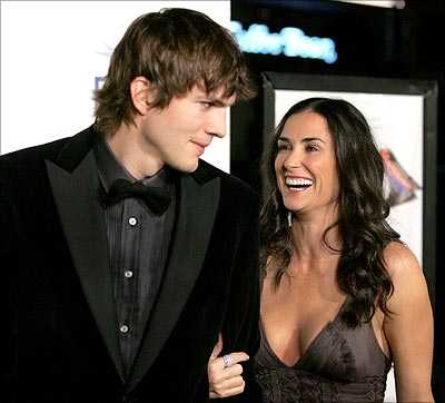 Demi Moore e Ashton Kutcher, matrimonio finito