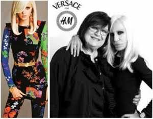 "The very best of Versace for H&M" a Bari