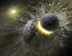 L'asteroide 2005 Yu55 in transito a "soli" 324mila chilometri dalla Terra, foto e video dalla NASA