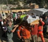 Sandro Usai, l'eroe delle Cinque Terre, è tornato nella sua Arbus