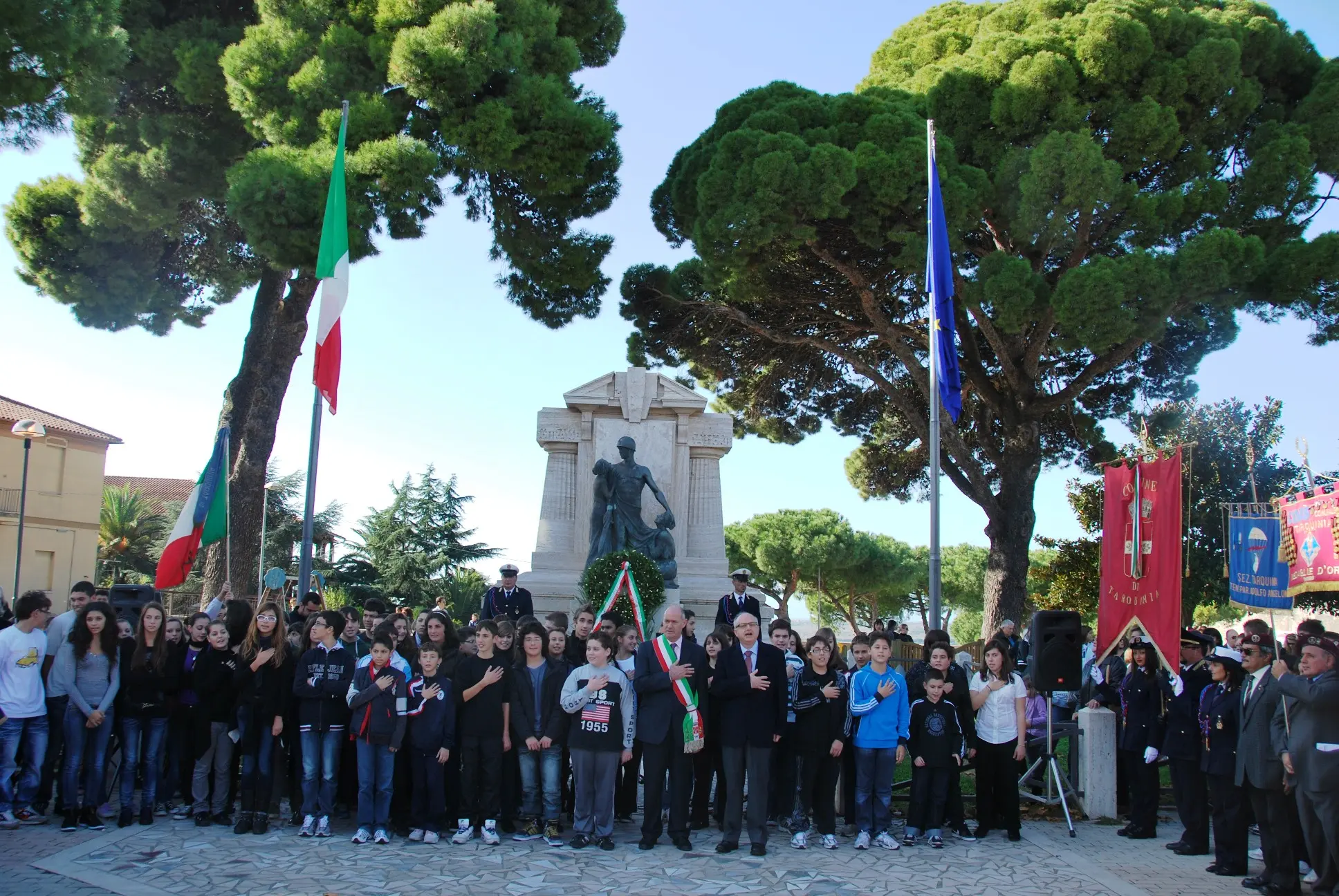 Tarquinia: Celebrazione del 4 novembre