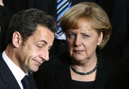 Merkel e Sarkozy: dissidi in vista del vertice UE