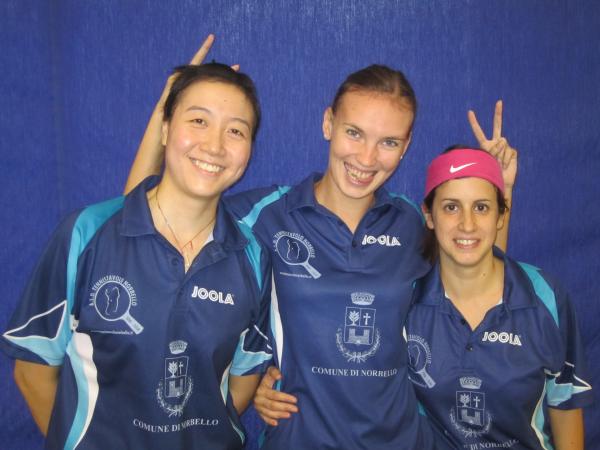 Tennistavolo Norbello: le donne fanno furori nei tornei nazionali