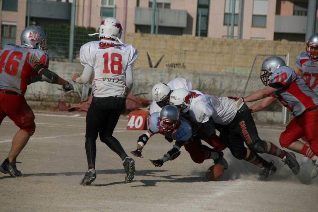 Crusaders Cagliari: confortanti miglioramenti nell'High School di Football Americano