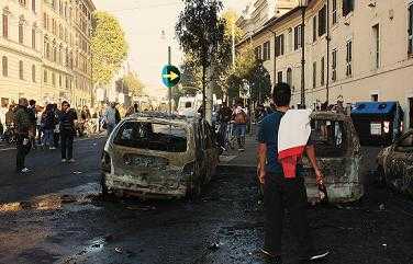 ESCLUSIVO | Roma durante gli scontri: una testimonianza