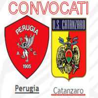 Catanzaro - Perugia: i convocati e il Bollettino medico del Perugia
