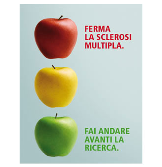 La battaglia alla sclerosi multipla con una mela
