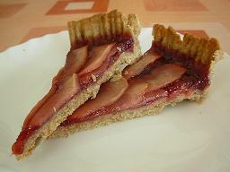 Crostata di marmellata e mele