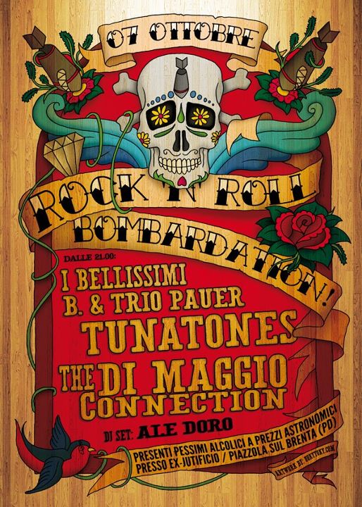 Tunatones: concerto al Rock'N'Roll Bombardation 2011