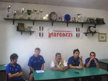 Tennistavolo: sarà un campionato interlocutorio quello della Marcozzi Cagliari nella A1 maschile