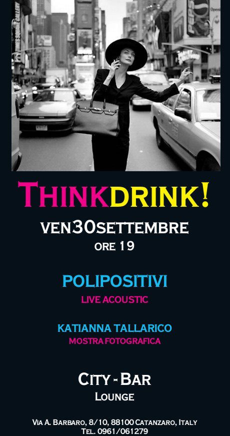 Catanzaro: Thinkdrink, musica e arte