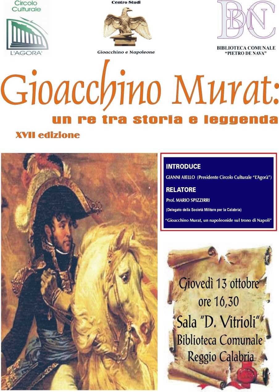 XVII edizione delle giornate murattiane organizzate a Reggio Calabria
