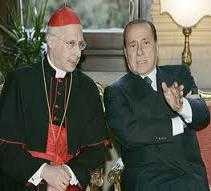 L'anatema di Bagnasco si abbatte su Berlusconi