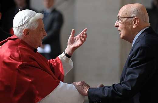 Papa Benedetto, all'Italia serve un rinnovamento etico