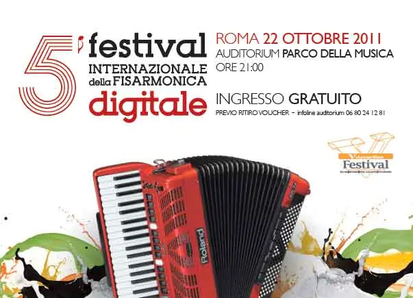 Roma, V Festival internazionale della fisarmonica digitale