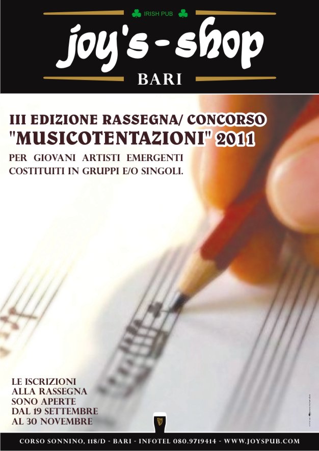 Musicotentazioni - concorso per band emergenti