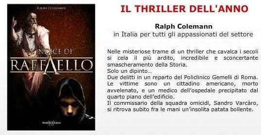 L'indice di Raffaello thriller dell'anno