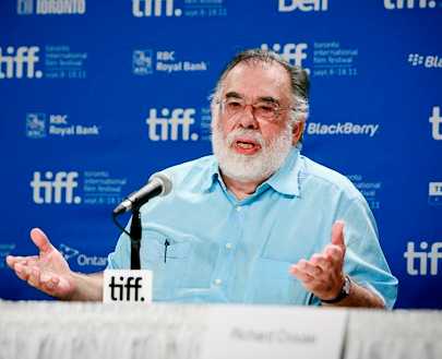Francis Ford Coppola a Toronto per presentare "Twixt"